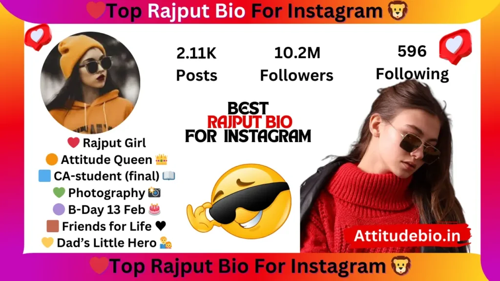 Top Rajput Bio For Instagram